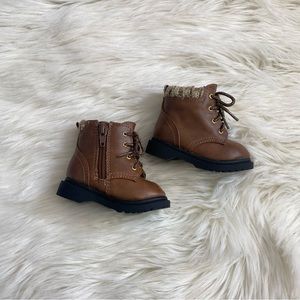 Wonder Nation Brown Booties
